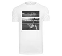 Merchcode T-Shirt 'Football Coming Home 3:1' gris / noir / blanc, Taille XS
