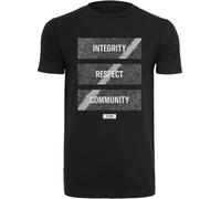 Merchcode T-Shirt Footballs Coming Home Integrity, Respect, Community Tee L
