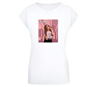 Merchcode T-shirt 'Grand - San Antonio' marron / violet clair / blanc, Taille S