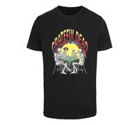 Merchcode T-Shirt 'Grateful Dead Poker Game' mélange de couleurs / noir, Taille XS