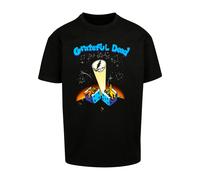 Merchcode T-Shirt 'Grateful Dead Spot' bleu néon / jaune clair / orange / noir, Taille S