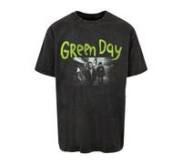 Merchcode T-Shirt 'Green Day Dookie Anniversary' vert gazon / noir / blanc, Taille L