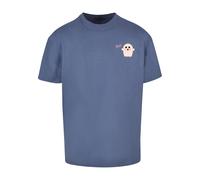 Merchcode T-Shirt 'Halloween - Boo Ghost' saphir / rose pastel, Taille XXL