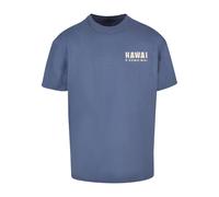 Merchcode T-Shirt 'Hawai' beige clair / saphir, Taille 4XL