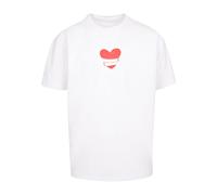 Mc Clothes Hugs & Love Heart Hug Heavy Oversized Short Sleeve T-shirt Blanc L Homme