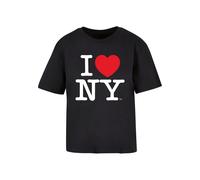 Merchcode T-shirt 'I Love NY' rouge sang / noir / blanc, Taille XXXL