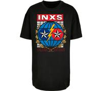 Merchcode T-shirt 'INXS - Calling All Nations' bleu / rouge / noir / blanc, Taille L