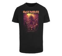 Merchcode T-Shirt 'Iron Maiden - Mummy' mélange de couleurs / noir, Taille XL