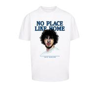 Merchcode T-Shirt 'Jack Harlow No Place Like Home' beige / bleu marine / noir / blanc, Taille L