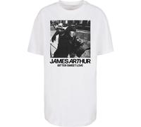 Merchcode T-shirt 'James Arthur - Bitter Sweet Love' noir / blanc, Taille 5XL