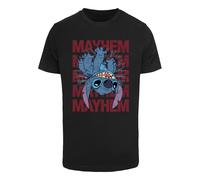 Merchcode T-Shirt 'Lilo & Stitch Mayhem' mélange de couleurs / noir, Taille XS