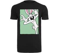 Merchcode T-shirt Looney Tunes Bugs Bunny Funny Face Tee Black XL