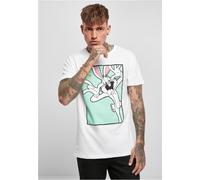 Merchcode T-shirt Looney Tunes Bugs Bunny Funny Face Tee MC568 5XL