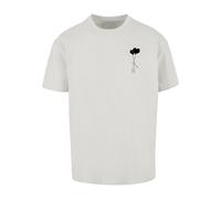 Merchcode T-Shirt 'Love In The Air' gris clair / noir, Taille XS