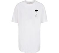Merchcode T-shirt 'Love In The Air' noir / blanc, Taille S