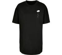 Merchcode T-shirt 'Love In The Air' noir / blanc, Taille XXXL