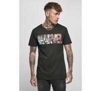 Mister Tee T-Shirt mélange de couleurs / noir, Taille S