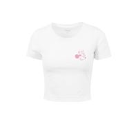 Merchcode T-shirt 'Minnie Mouse Wink' fuchsia / blanc, Taille XXXL