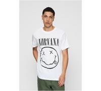 Merchcode Nirvana Lithium Short Sleeve T-shirt Blanc 4XL Homme