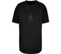 T-shirt femme Merchcode K Heart Noir XL