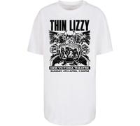 Merchcode T-shirt oversize 'Thin Lizzy - New Victoria Theatre' noir / blanc, Taille L
