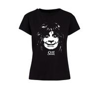 Merchcode T-shirt 'Ozzy Osbourne - Madman' noir / blanc, Taille M