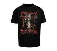 Merchcode T-Shirt 'Ozzy Osbourne - No More Tears' marron / gris / rouge foncé / noir, Taille L