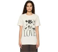 MERCHCODE T-Shirt pour Femme, Rose Marshmallow, M