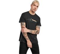 MERCHCODE - T-Shirt pour garçon - Imprimé Pink Floyd M Noir