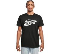 MERCHCODE Mc888-coca Cola Logo Tee T-Shirt, Noir, 5XL Hommes