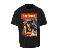 MERCHCODE T-shirt Pulp Fiction oversize noir - Taille L