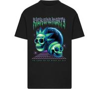 Merchcode T-shirt Rick & Morty Skull Tee MC1076 L