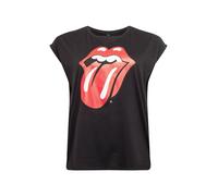 Mc Clothes Rolling Tone Tongue T-shirt Noir L Femme