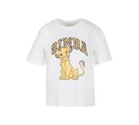 Merchcode Simba Short Sleeve T-shirt Blanc 2XL Femme
