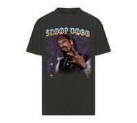 Merchcode T-Shirt 'Snoop Dogg Paintbrush' bleu / jaune / violet / noir, Taille M