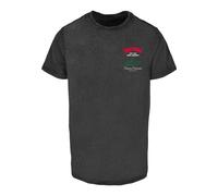 Merchcode T-Shirt 'Sopranos Nuevo Vesuvio' vert / rouge / noir / blanc, Taille S