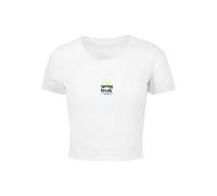 Merchcode T-shirt 'Spring Break' bleu / jaune / noir / blanc, Taille M