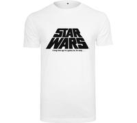 Merchcode T-shirt Star Wars Original Logo Tee White S