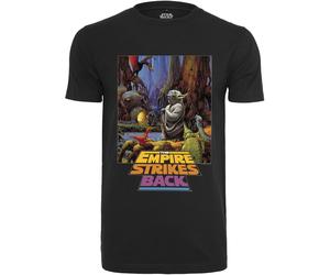 Merchcode T-shirt Star Wars Yoda Poster Tee Black S