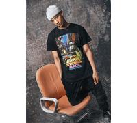 Merchcode T-Shirt Star Wars Yoda Poster Tee Noir-S