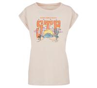 Merchcode T-shirt 'Stone Temple Pilots - Desert Highway' sable / bleu clair / jaune / orange, Taille 4XL