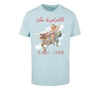 Merchcode T-Shirt 'Stone Temple Pilots - Tour 94' beige / bleu fumé / rouge, Taille S