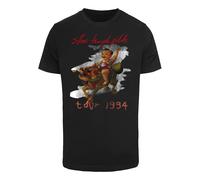 Merchcode T-Shirt 'Stone Temple Pilots - Tour 94' olive / rouge feu / noir / blanc, Taille XXL