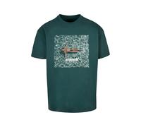Merchcode T-Shirt 'Summer - On My Mind' vert foncé / mélange de couleurs, Taille L