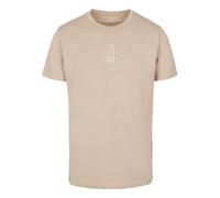 Merchcode T-Shirt 'Summer - Surf Vibes' sable / blanc, Taille M