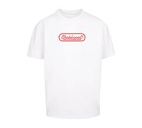 T-shirt oversize Merchcode The Skateboard Magazin Blanc XS
