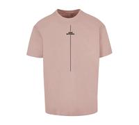 Merchcode T-Shirt 'Think Different' camel / noir, Taille XS