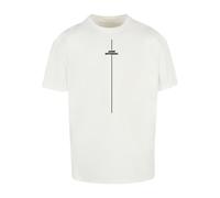 Merchcode T-Shirt 'Think Different' noir / blanc, Taille XXL