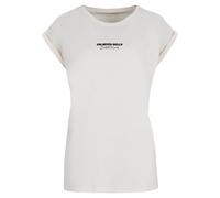 Merchcode T-shirt 'Unlimited Skills' azur / curry / noir / blanc cassé, Taille XL