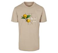 Merchcode T-shirt 'Vitamin C' beige / écru / jaune / vert / blanc, Taille L